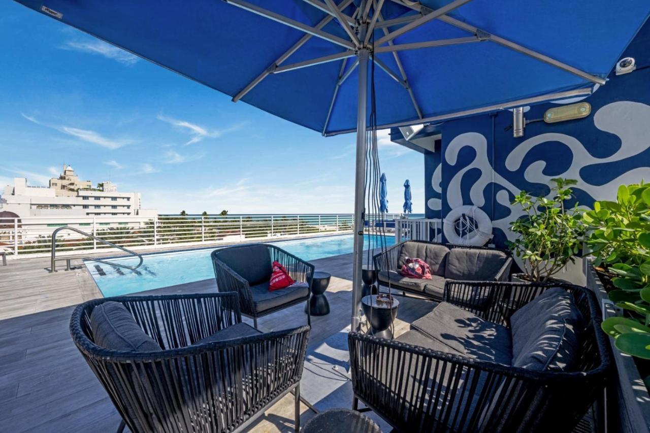 Ocean Drive Apartments With Rooftop Pool, South Beach, Miami 마이애미 비치 외부 사진