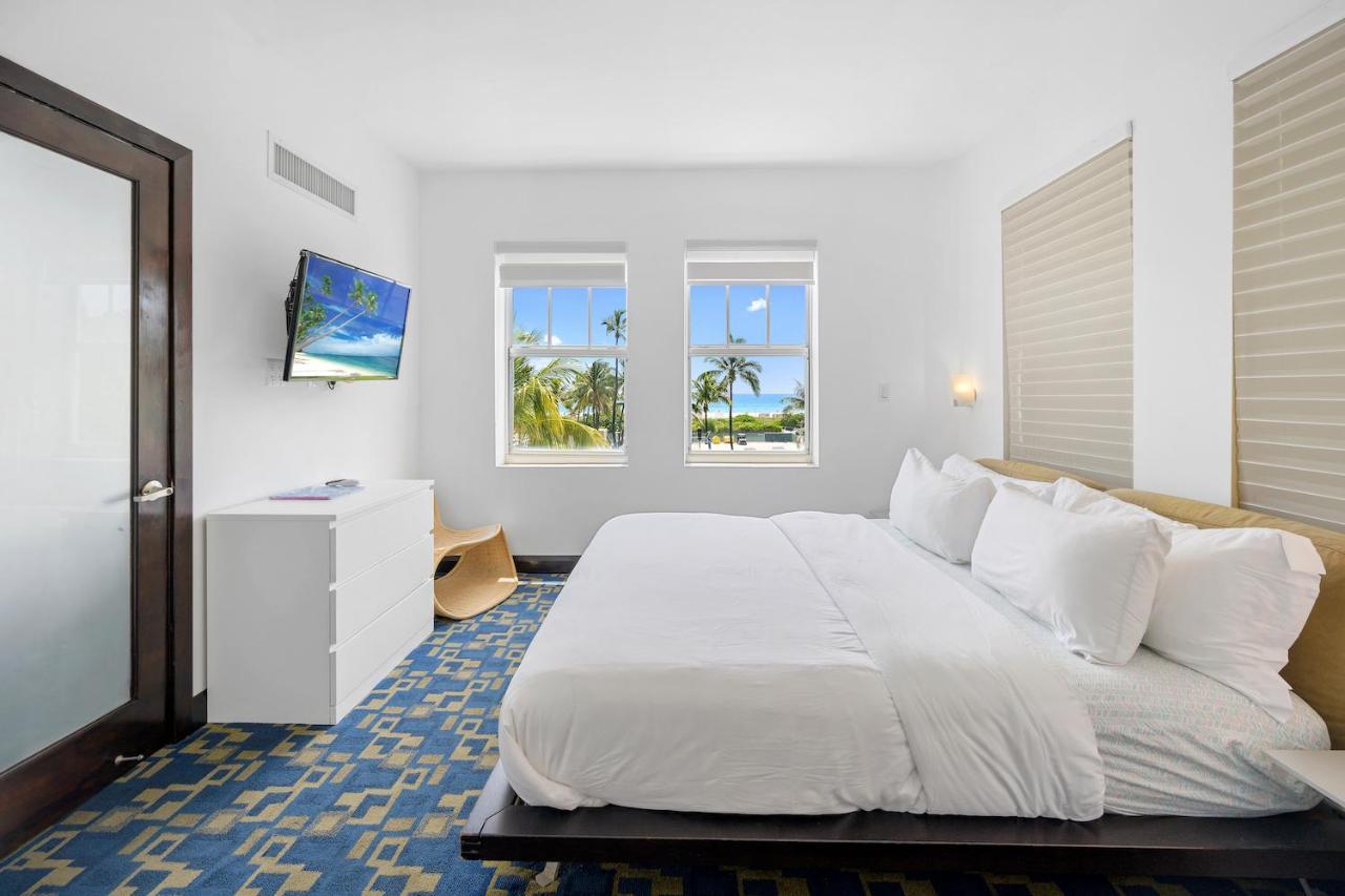 Ocean Drive Apartments With Rooftop Pool, South Beach, Miami 마이애미 비치 외부 사진